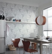 Какими обоями поклеить кухню?