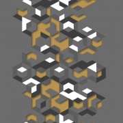 L 57702 обои Ugepa коллекция Hexagone